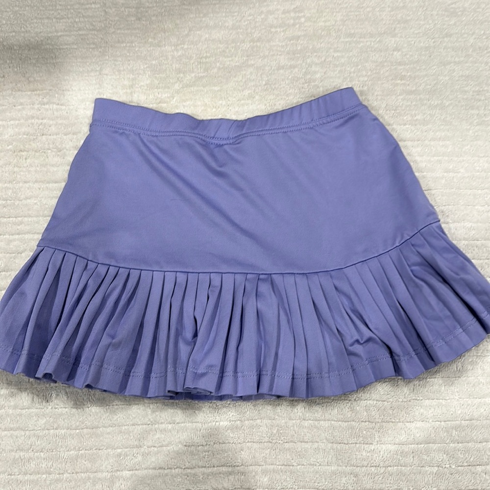 Purple tennis skirt